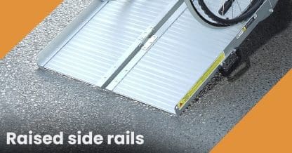 EQUIPMED 122cm Portable Folding Aluminium Access Ramp, for Wheelchair, Mobility Scooter, Rollator - Image 6